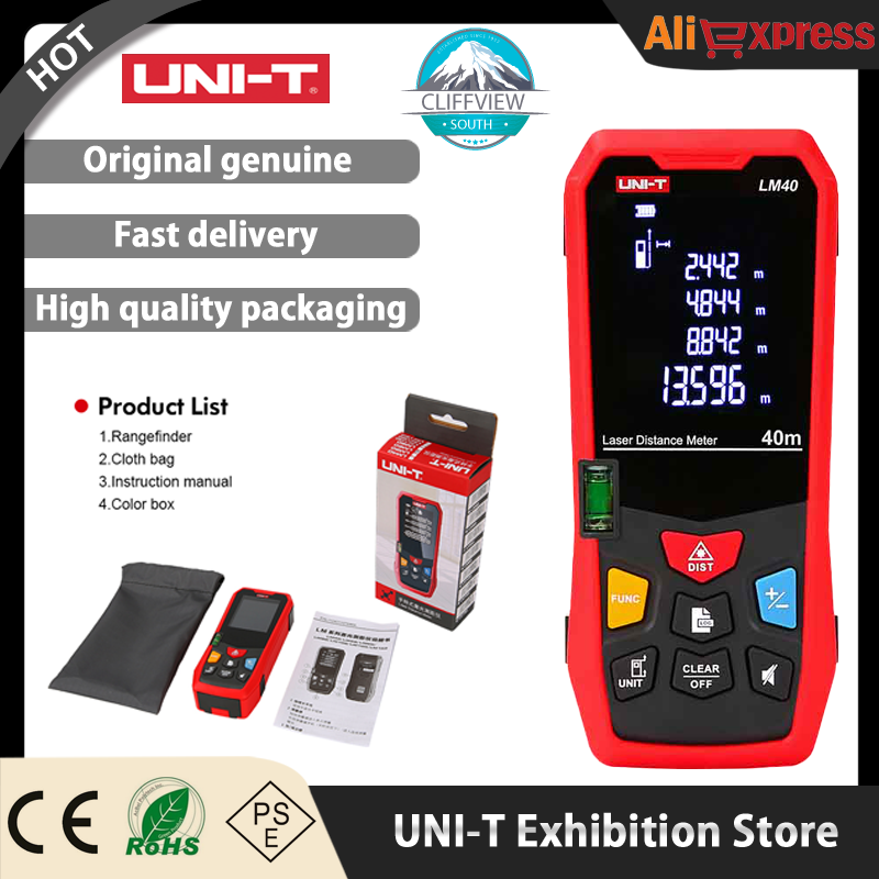 Renewable Energy Demonstration Kit - UNI-T Laser Afstandsmeter 40M 60M 80M