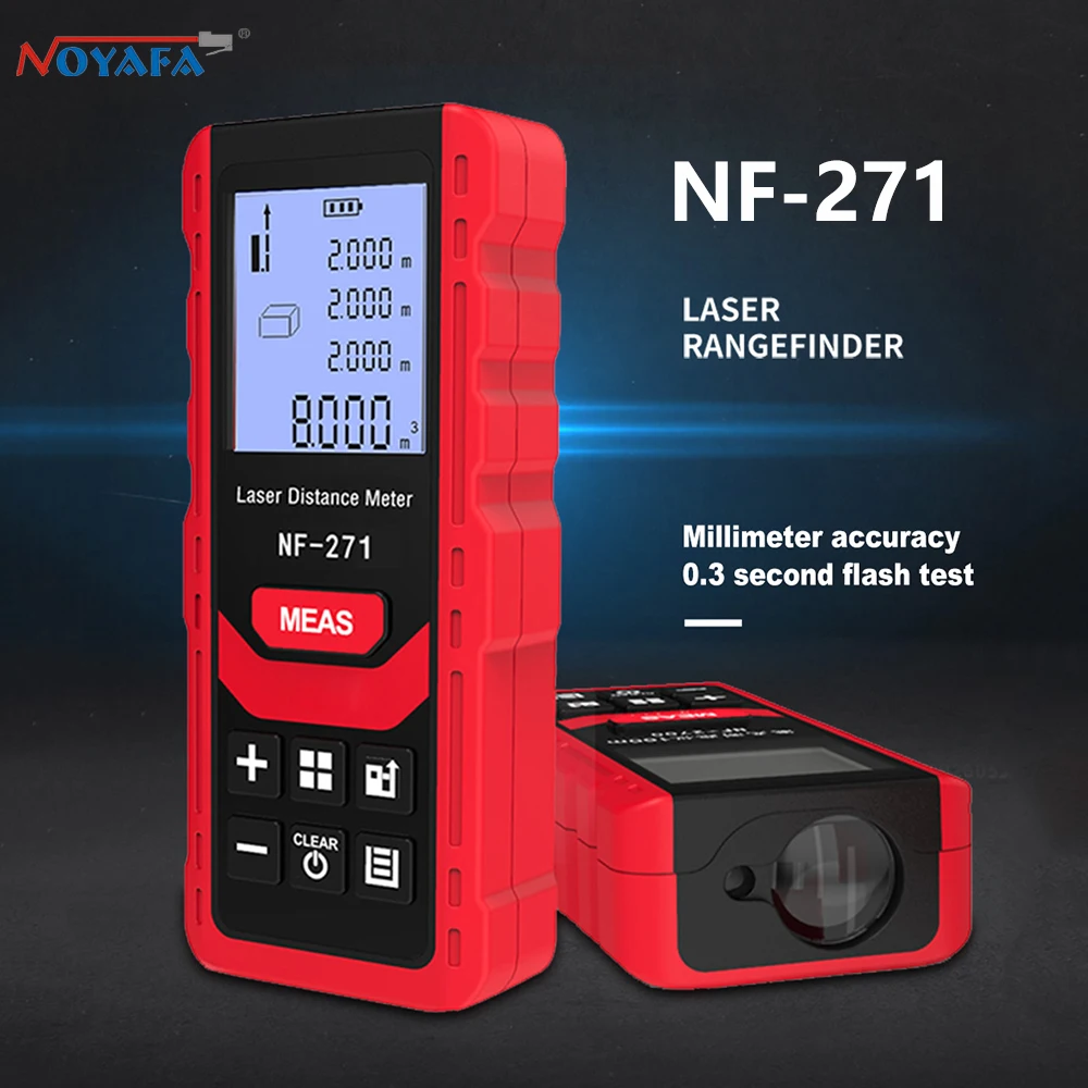 Renewable Energy Demonstration Kit - Noyafa NF-271 Laserafstandsmeter 40M 80M Afstandsmeter