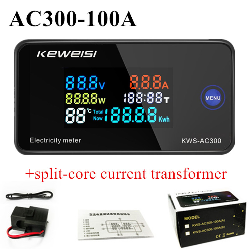 Renewable Energy Demonstration Kit - 6 in 1 KWS-AC300 100A digitale