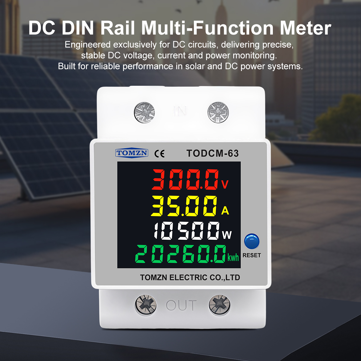 TOMZN DC Energiemeter 14-600V  - Renewable Energy Demonstration Kit recensie en prijs