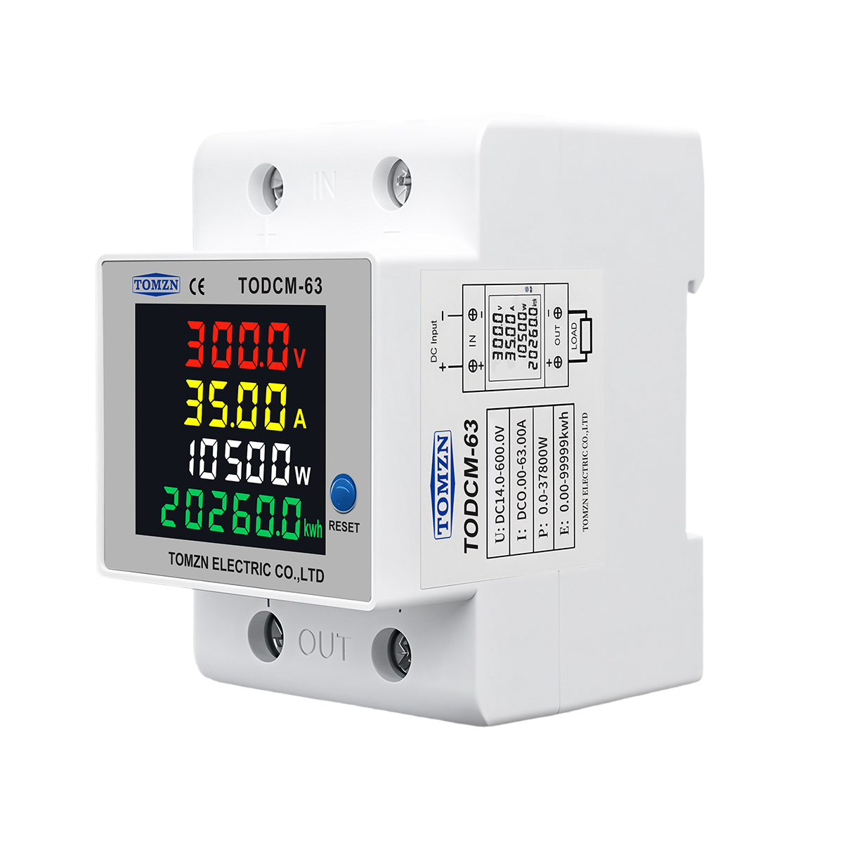 TOMZN DC Energiemeter 14-600V  - Renewable Energy Demonstration Kit recensie en prijs