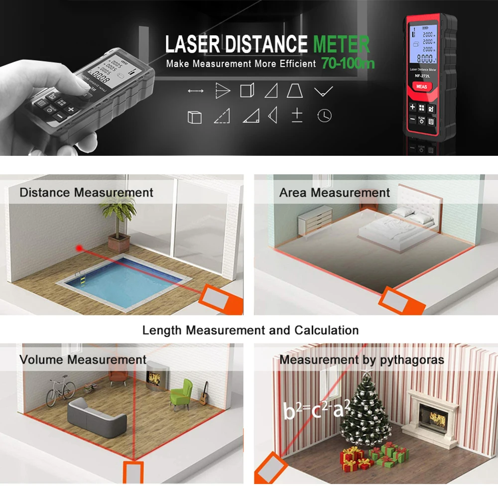 Noyafa NF-271 Laserafstandsmet - Renewable Energy Demonstration Kit recensie en prijs