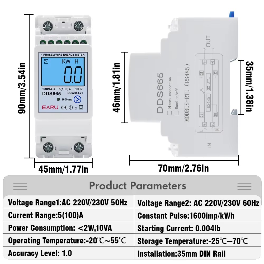 EARU AC230V 50Hz 60Hz 100A Bid - Renewable Energy Demonstration Kit recensie en prijs
