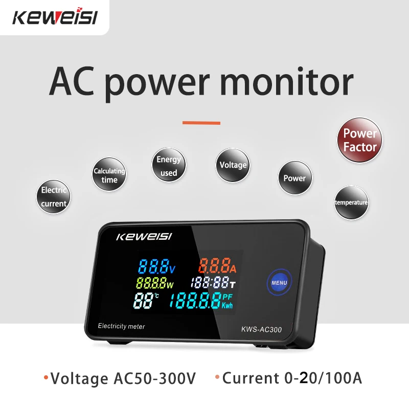 KWS-AC300 AC 50-300V Voltmeter - Renewable Energy Demonstration Kit recensie en prijs