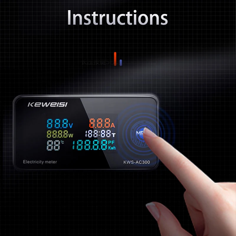 KWS-AC300 AC 50-300V Voltmeter - Renewable Energy Demonstration Kit recensie en prijs