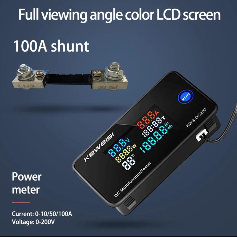 Kws DC-200 Voltmeter Amperemet - Renewable Energy Demonstration Kit recensie en prijs