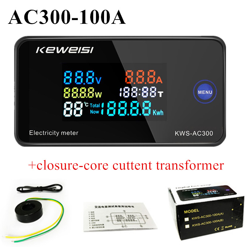 6 in 1 KWS-AC300 100A digitale - Renewable Energy Demonstration Kit recensie en prijs